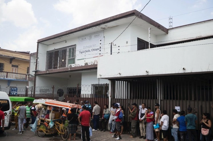 Oficinas de la Comar en Tapachula, Chiapas, en imagen de archivo. Foto Alfredo Domínguez