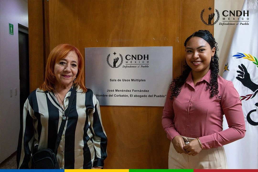 "Necesario retomar su espíritu de servicio para darlo a conocer a las nuevas generaciones de abogados", considera la presidenta de CNDH. Foto tomada de la cuenta de X 