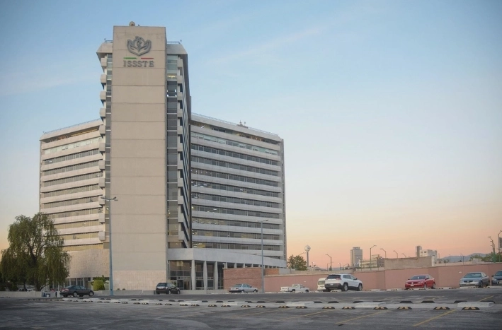 Sede del Issste, en la Ciudad de México. 