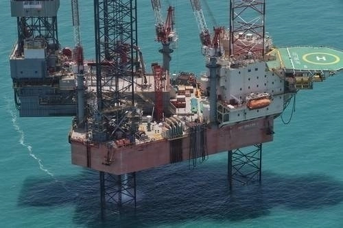 Plataforma petrolera de Pemex. Foto Marco Peláez/archivo