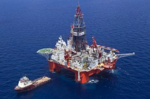 Plataforma Bicentenario en el Golfo de México. Foto José Carlo González 