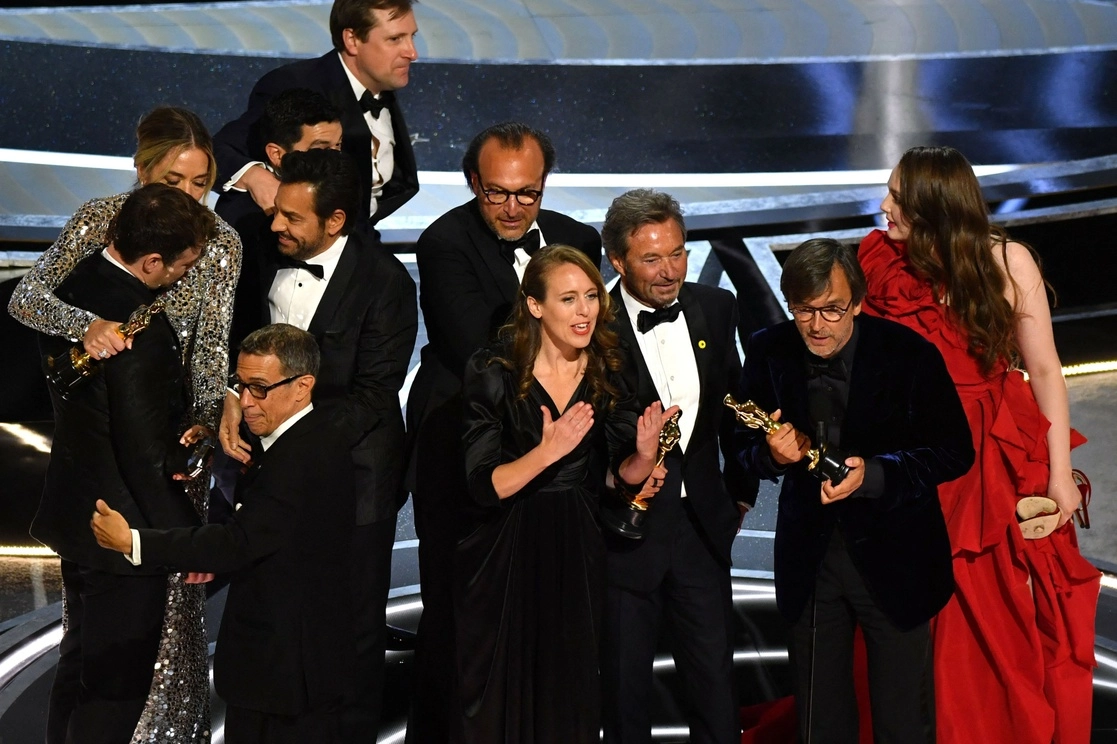 Jessica Chastain ganó el el Oscar a la mejor actriz. Foto Afp