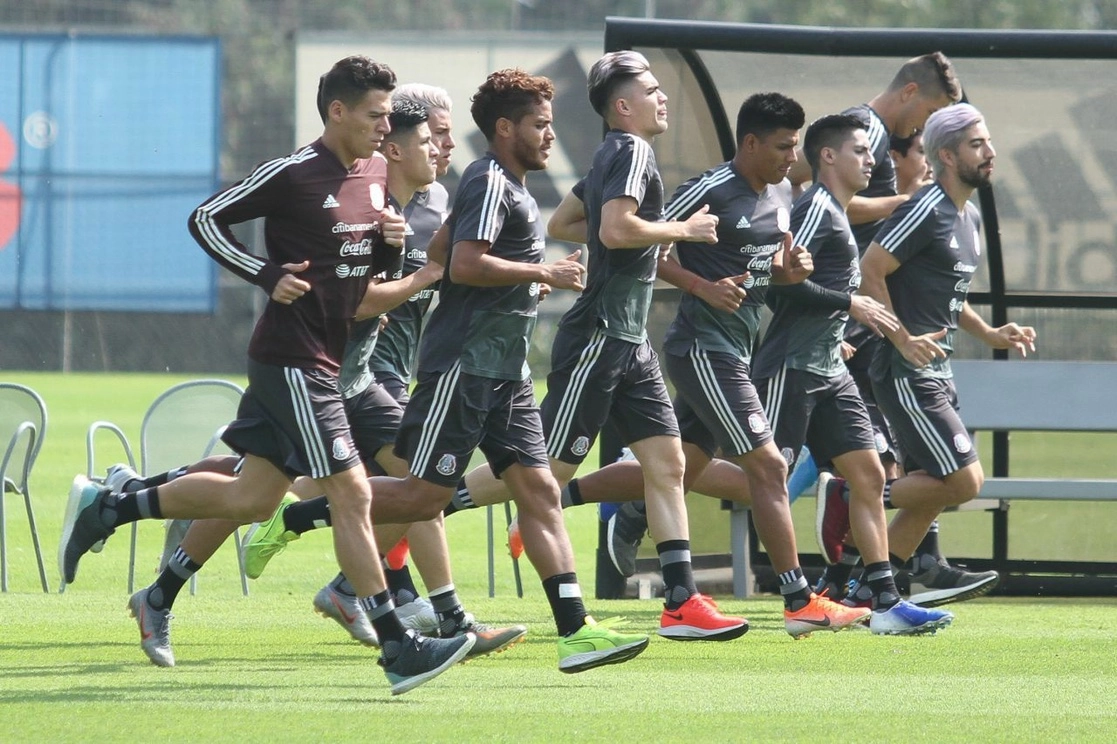 En imagen de archivo, entrenamiento de la Selección Mexicana de Futbol. Foto Cuartoscuro