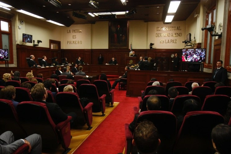 Sesión de la Suprema Corte de Justicia de la Nación, en imagen de archivo. Foto Cristina Rodríguez 