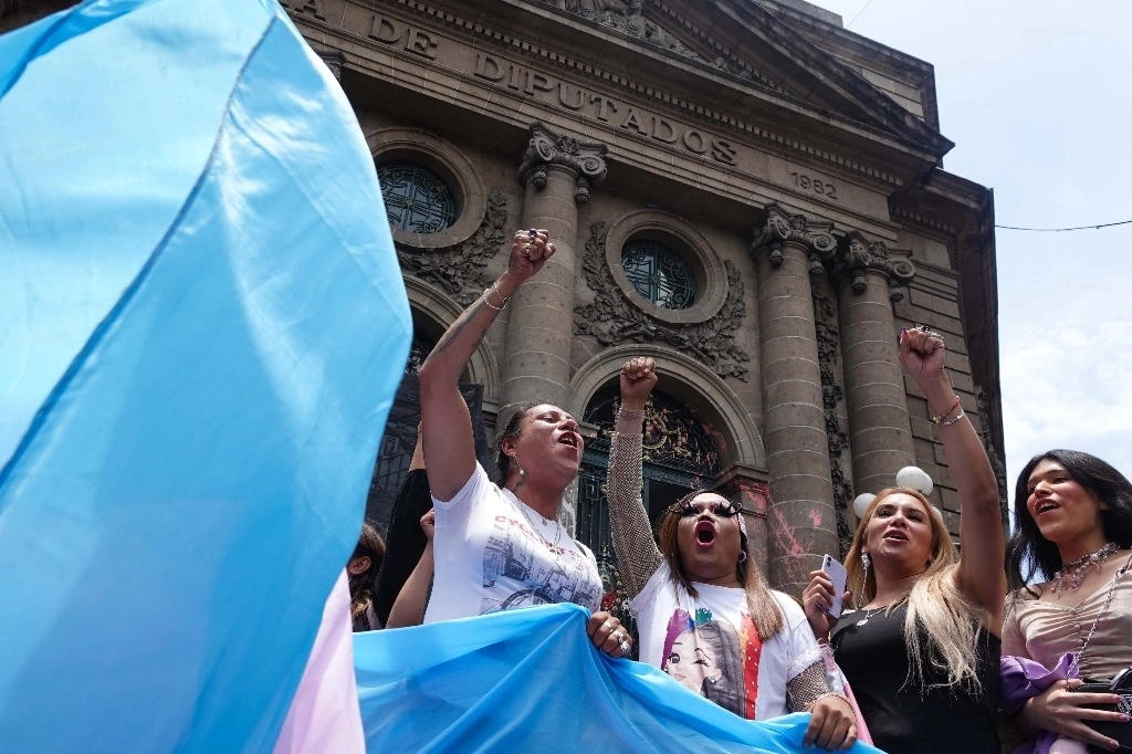 Protesta de mujeres trans en CDMX en imagen de archivo. Foto Graciela López Herrera / Cuartoscuro / La Jornada