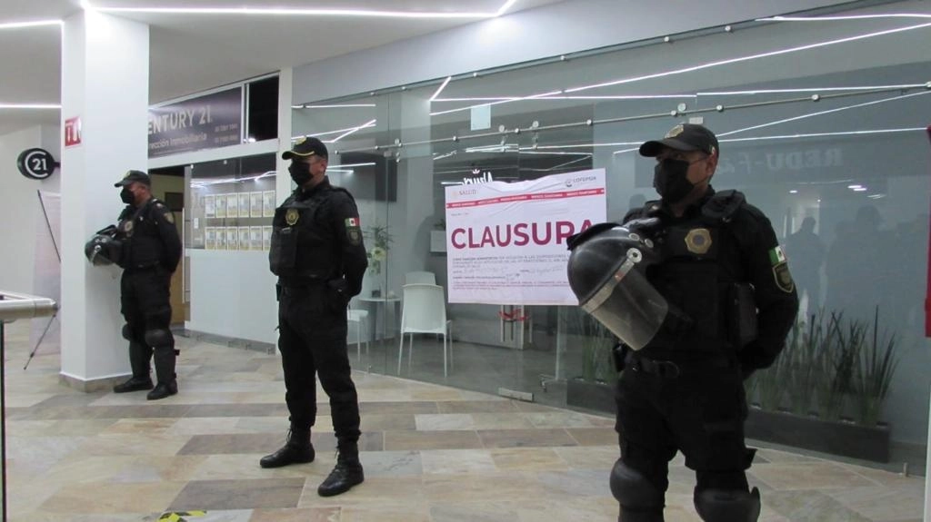 Cofepris clausuró tres sucursales de Grupo D+G Aesthetics & MedSpa, S.A. de C. V, en donde se realizaban procedimientos estéticos. Foto Tomada del Twitter @COFEPRIS