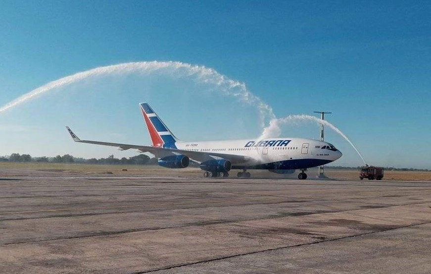 El programa de CEMA se realiza de acuerdo a su invitación  “en  defensa del libre Mercado, y la amenaza del socialismo del siglo XXI” para generar “conciencia en la opinión pública y en los actores del sistema político”. Foto @aviacion_cubana 