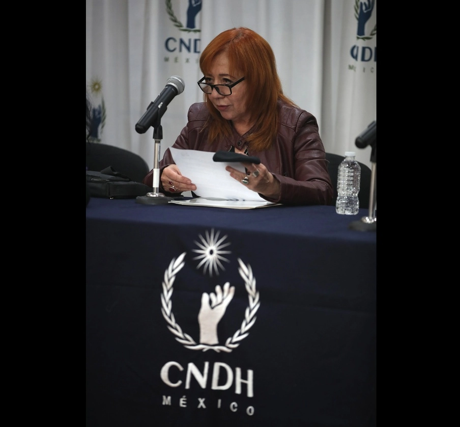 Rosario Piedra Ibarra, presidenta de la CNDH. Foto José Antonio López/Archivo