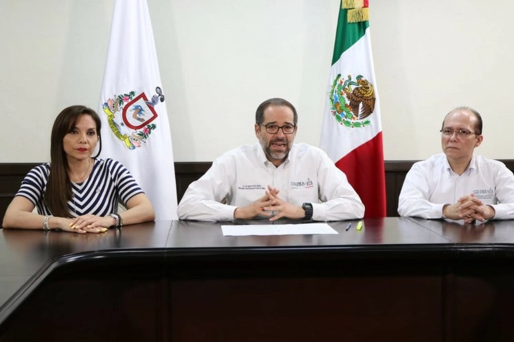El gobernador de Colima, Ignacio Peralta, confirmó el primer caso de Covid-19 en el estado. Foto tomada de Twitter @nachoperaltacol