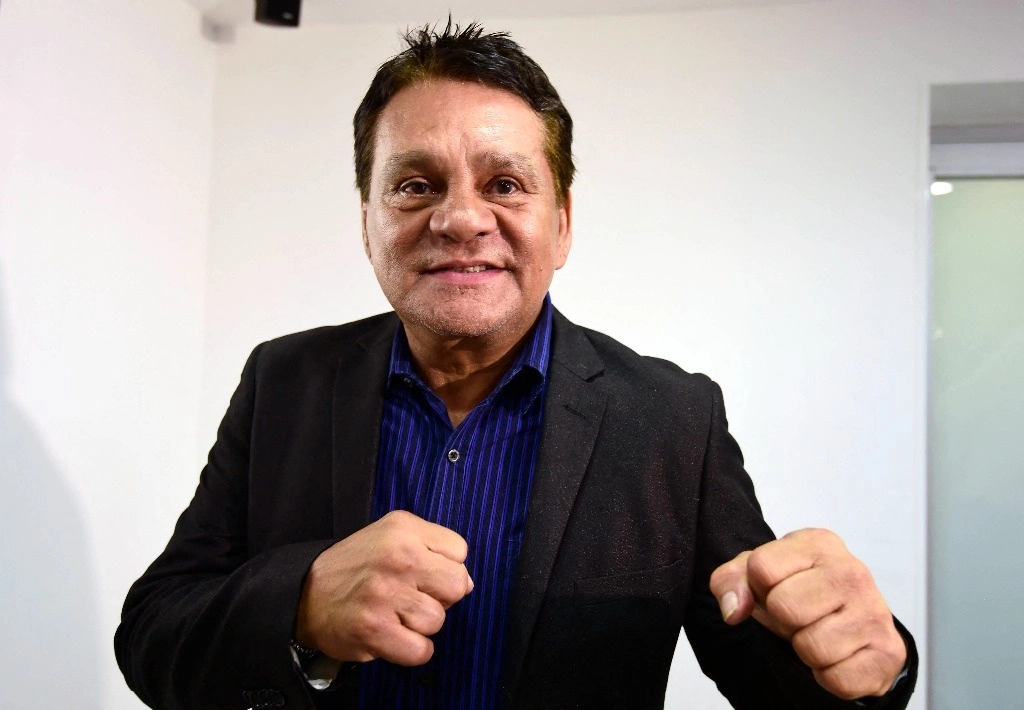 Robin Durán, uno de los hijos del Mano de Piedra, dijo previamente que a su padre le colocarían el marcapasos porque, según los médicos, su corazón latía “un poco irregular debido a la obstrucción de la arteria”. Foto Afp