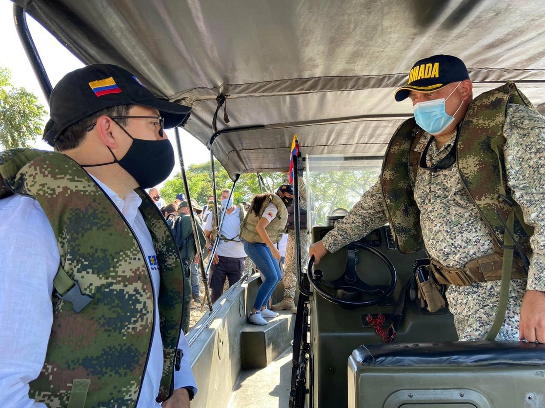 Fuerzas armadas de Colombia. Foto @FiscaliaCol