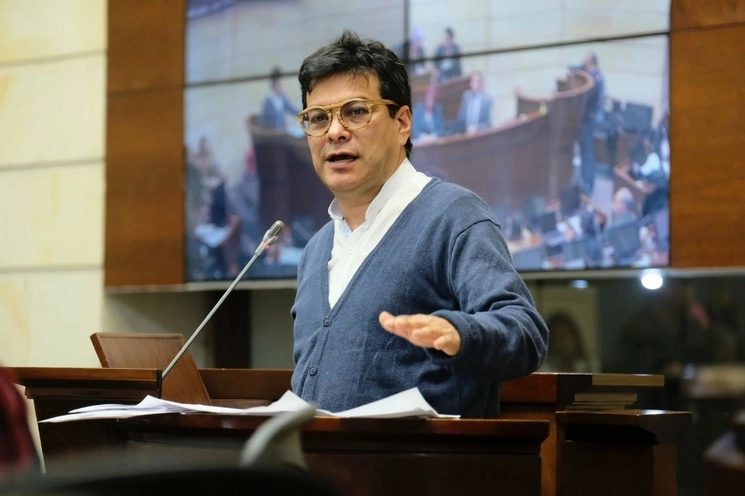 El alto comisionado de la paz en Colombia, Danilo Rueda. Foto Europa Press
