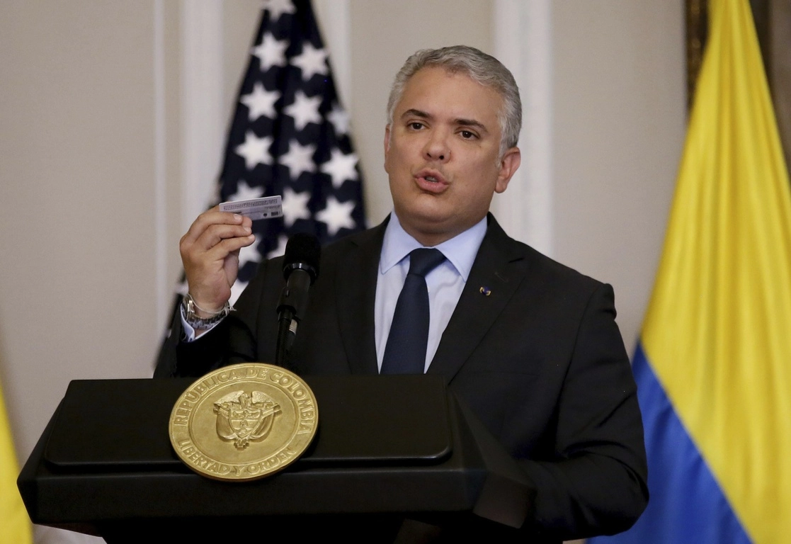 Iván Duque, presidente de Colombia sentenció que lo que Venezuela necesita son elecciones libres. Foto Ap