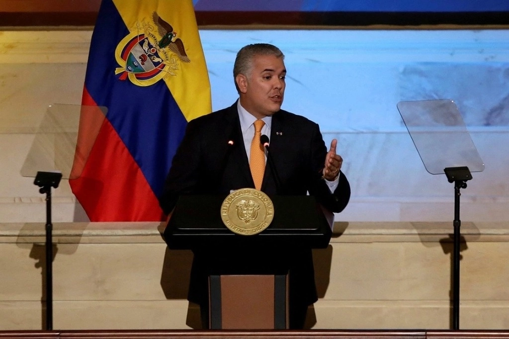 El software fue adquirido a cambio de 11 millones de dólares en efectivo durante el gobierno del derechista Iván Duque (2018-2022). Foto Afp / Archivo