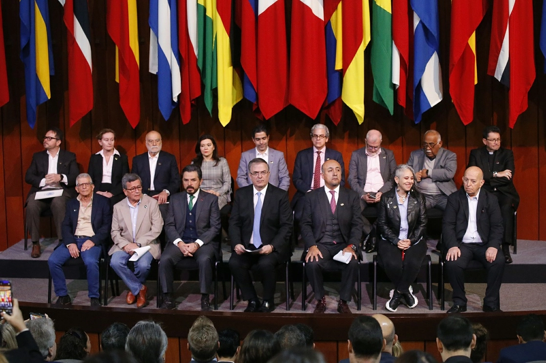 La Mesa de Diálogo entre el gobierno de Colombia y una delegación del ELN dio inició en CDMX el 13 de febrero pasado. Foto María Severiano  