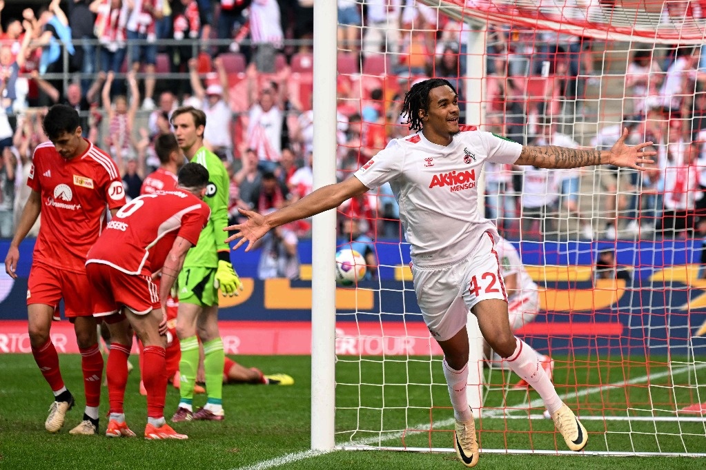 Cologne clings to the Bundesliga by beating Union Berlin 3-2