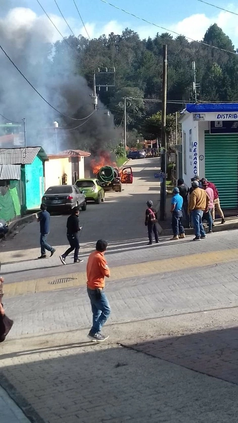 El ataque fue alrededor de las 15:15 horas. Foto La Jornada