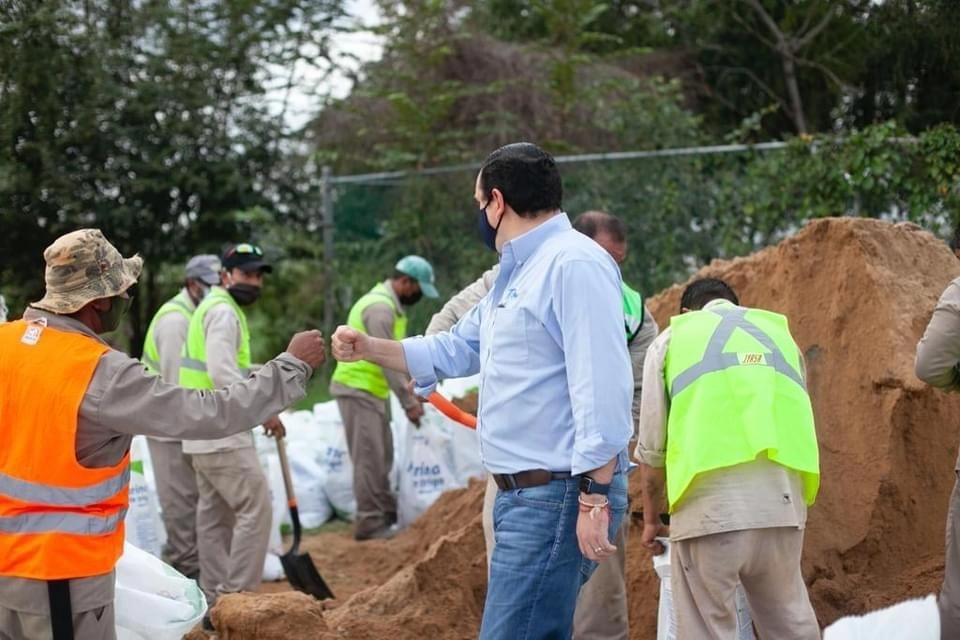 Jorge Federico Rivera Schotte supervisó los trabajos. Foto La Jornada