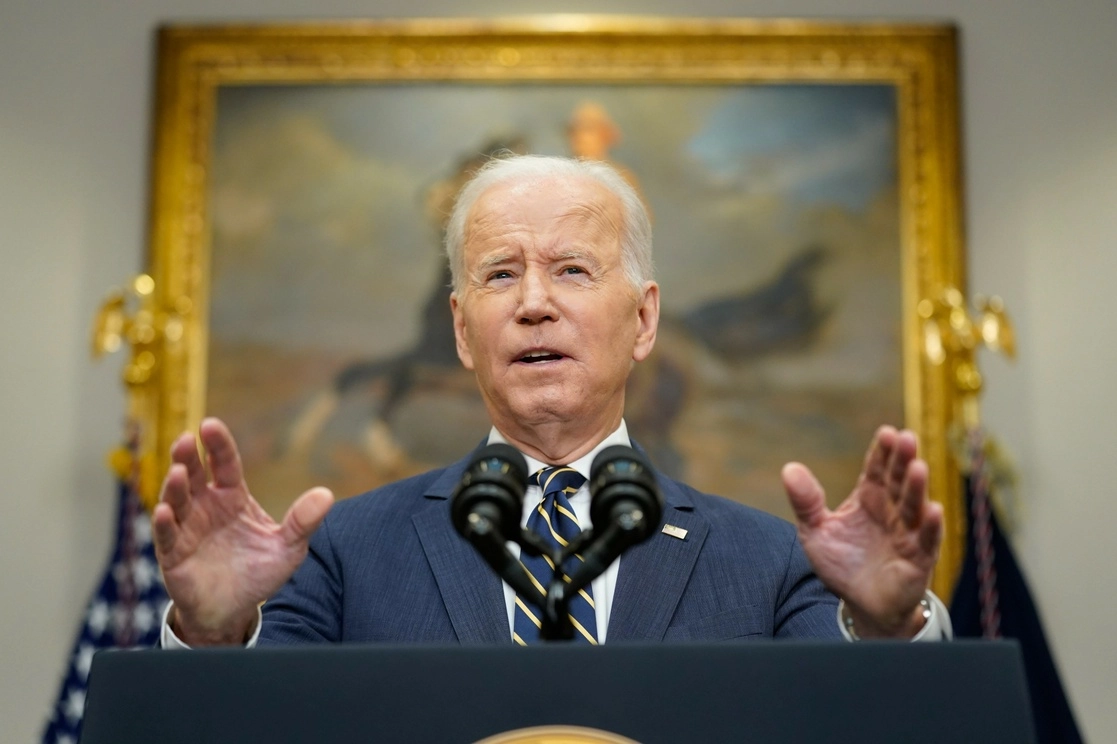 El presidente de Estados Unidos, Joe Biden, reiteró ayer que evitará a toda costa "una confrontación directa" entre Rusia y países de la Organización del Tratado del Atlántico Norte porque eso sería el detonante de una "tercera guerra mundial". Foto Ap