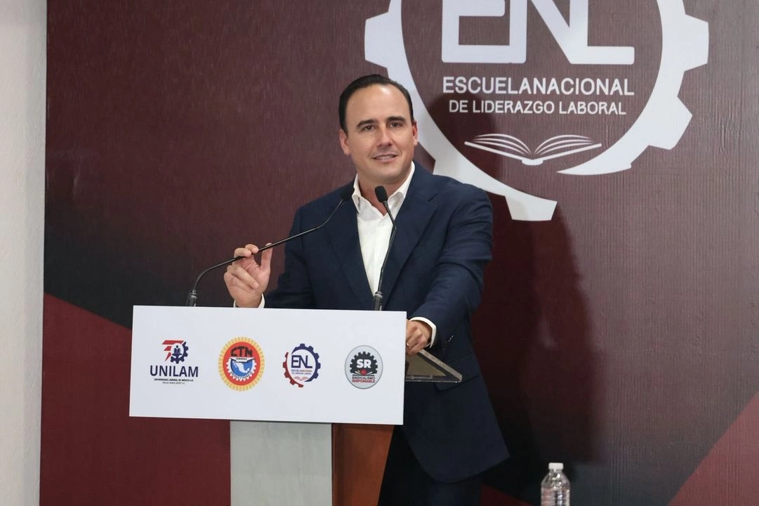 Manlo Jiménez, gobernador del estado de Coahuila. Foto 