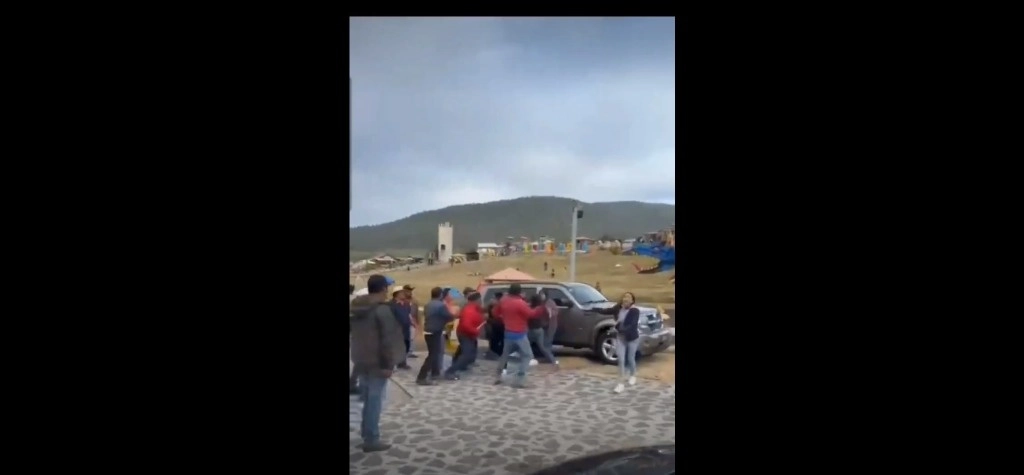 Captura de pantalla del video que se difunde en redes.