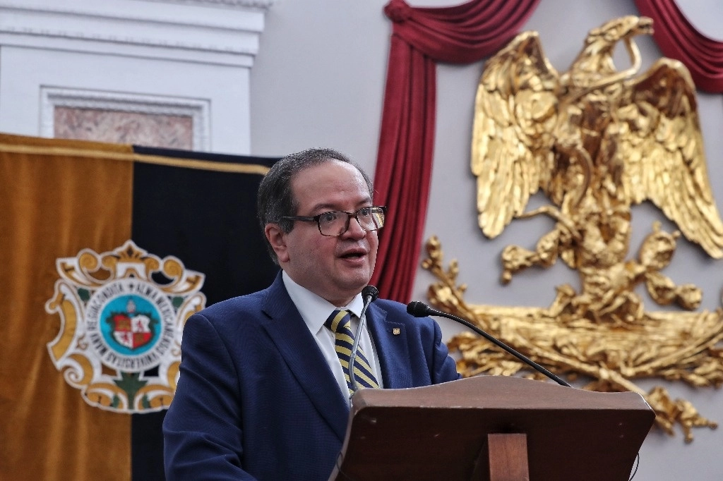 Leonardo Lomelí en imagen de febrero pasado. Foto Marco Peláez