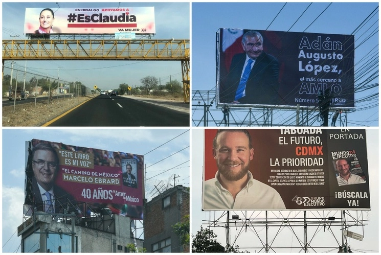 Habrá coordinación estrecha con empresas de publicidad exterior, dice funcionario. Foto Cuartoscuro y Víctor Camacho 