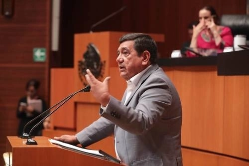 Félix Salgado Macedonio, candidato de Morena a la gubernatura de Guerrero, en imagen de archivo. Foto La Jornada