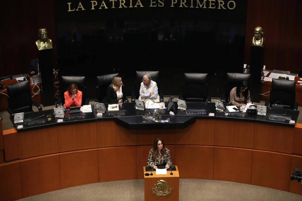 Sesión de la Comisión Permanente de la Cámara de Diputados, en la Ciudad de México, el ocho de junio de 2022. Foto José Antonio López
