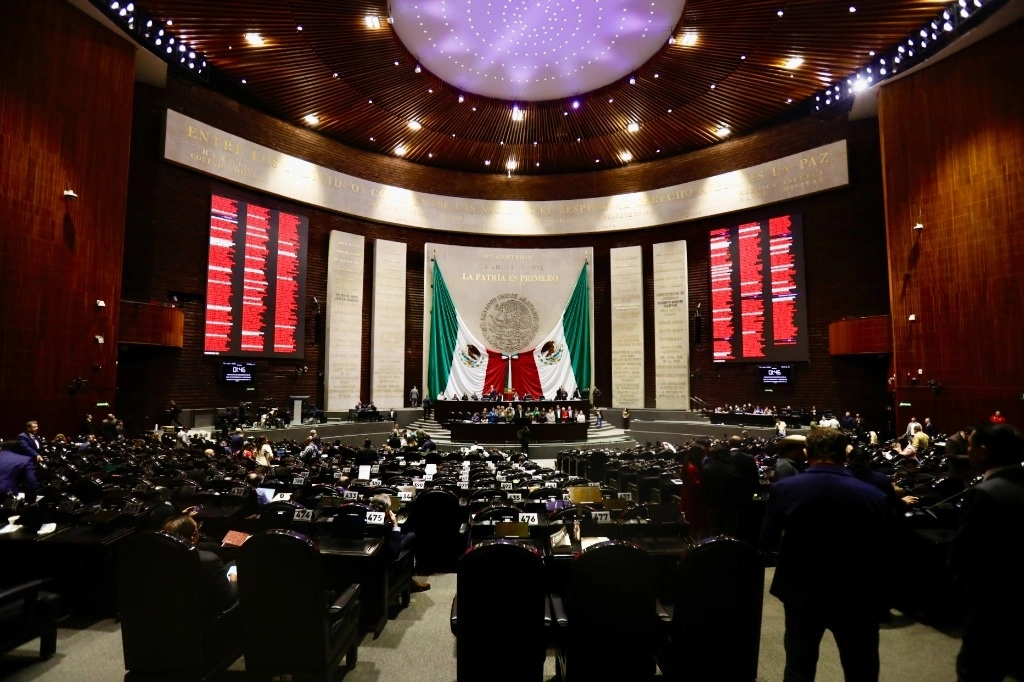 Sala de sesiones de la Cámara de Diputados en imagen de archivo. Foto Germán Canseco