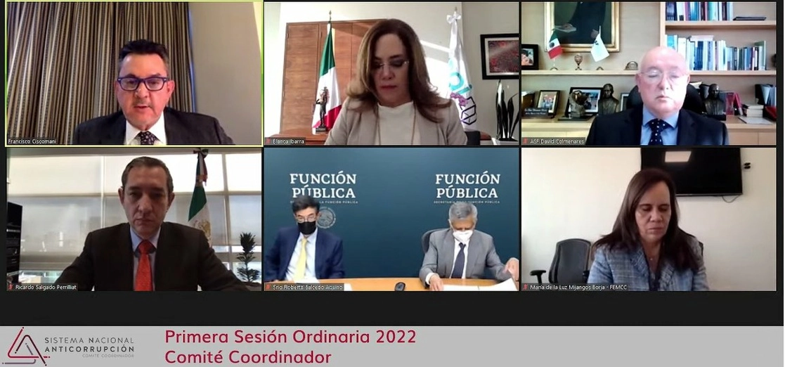 Se realizó la Primera Sesión Ordinaria del Comité Coordinador del SNA
