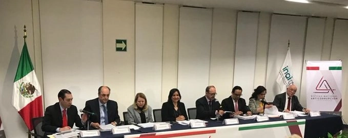 Se realizó la primera Sesión Ordinaria 2020 del Comité Coordinador del SNA. Foto tomada de la cuenta de Twitter @SESNAOficial
