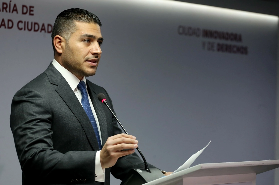 Omar García Harfuch, secretario de Seguridad de la Ciudad de México. Foto Roberto García Ortiz