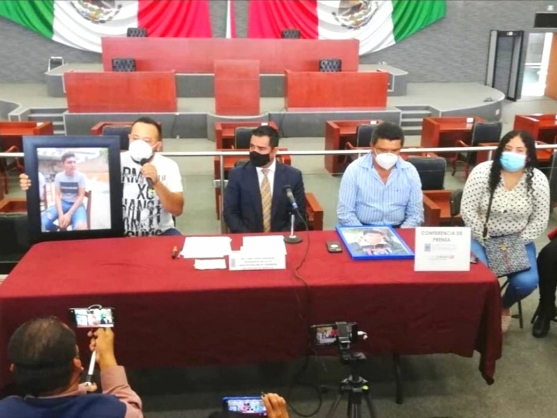 El Congreso local durante una comparecencia de la FGE, la CES y el secretario de Gobierno, ante la ola de inseguridad y violencia en Morelos, el pasado 24 de septiembre de 2020. Foto tomada del Twitter de @MorelosCongreso