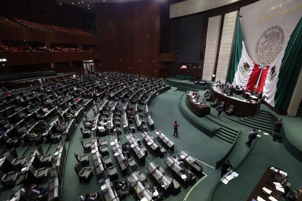 Sala de sesiones de la Cámara de Diputados en imagen de archivo. Foto Roberto García
