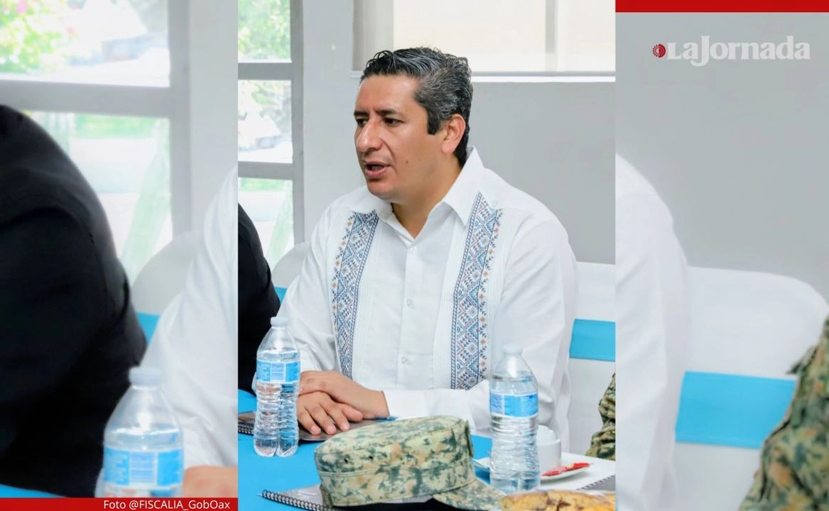 El fiscal general del estado de Oaxaca, Bernardo Rodríguez Alamilla. Foto 

