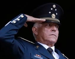 El general Salvador Cienfuegos en imagen de archivo. Foto Afp