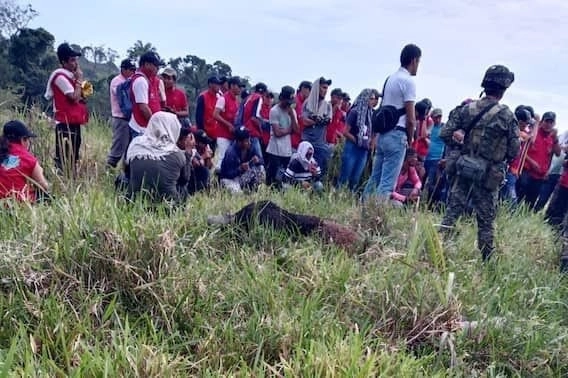 Las guardias campesinas retienen todavía a 60 miembros de las fuerzas armadas de Colombia en San José del Guaiviare. Foto Tomada de X @jaimeduranbar