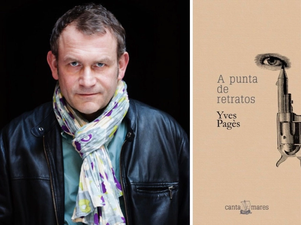 El escritor francés presentó en México su libro A punta de retratos, del sello Canta Mares. Foto de Patrice Normand / Cortesía Editorial Canta Mares



