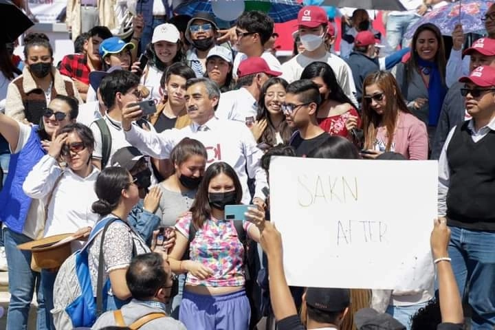 io Castillo Acosta, candidato único registrado para ocupar la Rectoría de la Universidad Autónoma del Estado de Hidalgo fue reelecto. Foto La Jornada