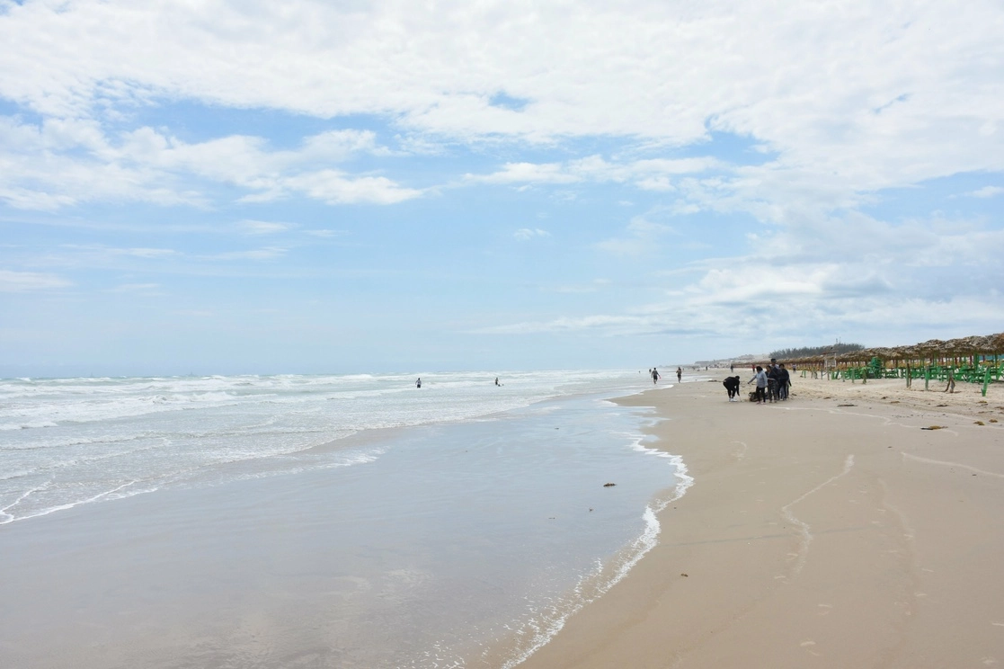 La aplicación para reservar lugares en las playas ha sido descargada por 113 mil personas, informaron autoridades, el 1 de abril de 2021. Foto tomada del Twitter de @SECTUR_TAM