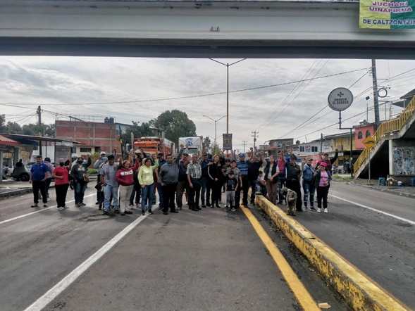 Bloqueos de comunidades purépechas en Michoacán, el 6 de julio de 2022. Foto cortesía CSIM