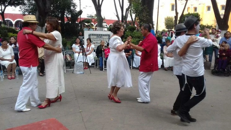 “Danzón por la vida" busca promover  la cultura del envejecimiento digno. Foto cortesía alcaldía Tlalpan