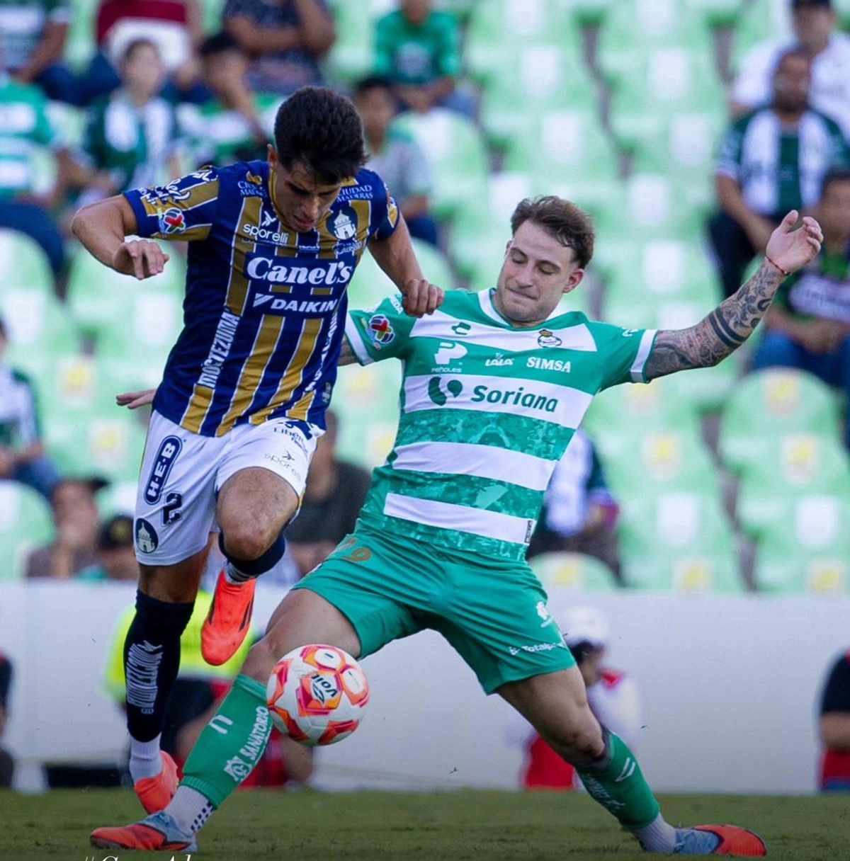 Con el triunfo ante Santos, la escuadra potosina suma dos partidos sin perder, 10 puntos que lo ubican en el puesto 11 de la clasificación general. Foto 