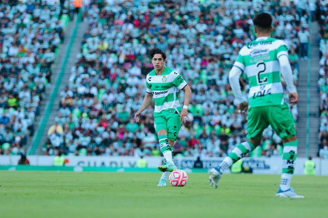 Con gol de Brunetta, Santos regresó al triunfo después de tres jornadas al vencer a Atlas en el estadio TSM. Foto tomada de la cuenta de Twitter @ClubSantos