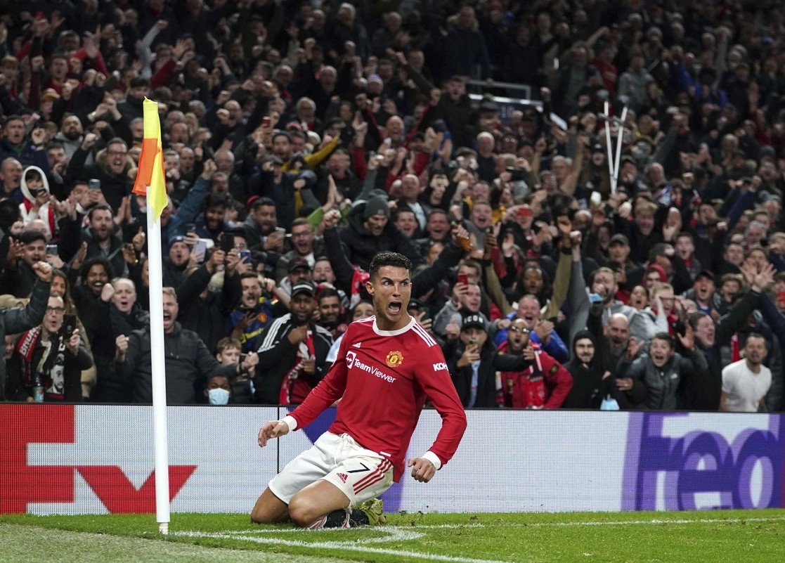Con 183 goles, Cristiano Ronaldo es el máximo anotador en ‘Champions League’. Foto Ap