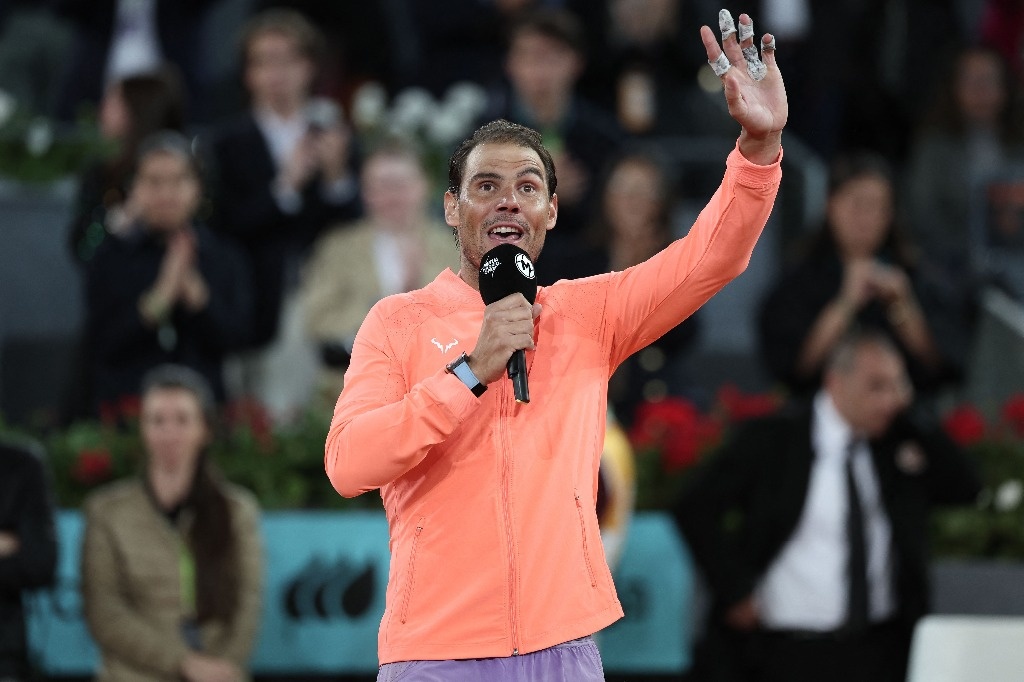 With “thanks Rafa”, Nadal is fired from the Madrid Masters 1000
