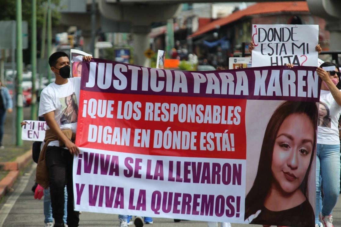 A dos años de la desaparición en el estado de Morelos de la joven Ana Karen, su familia exige justicia, el 14 de septiembre de 2021. Foto Rubicela Morelos 
