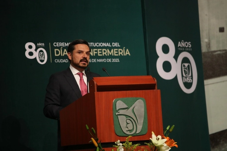 Zoé Robledo, director general del IMSS. Foto Yazmín Ortega Cortés / Archivo