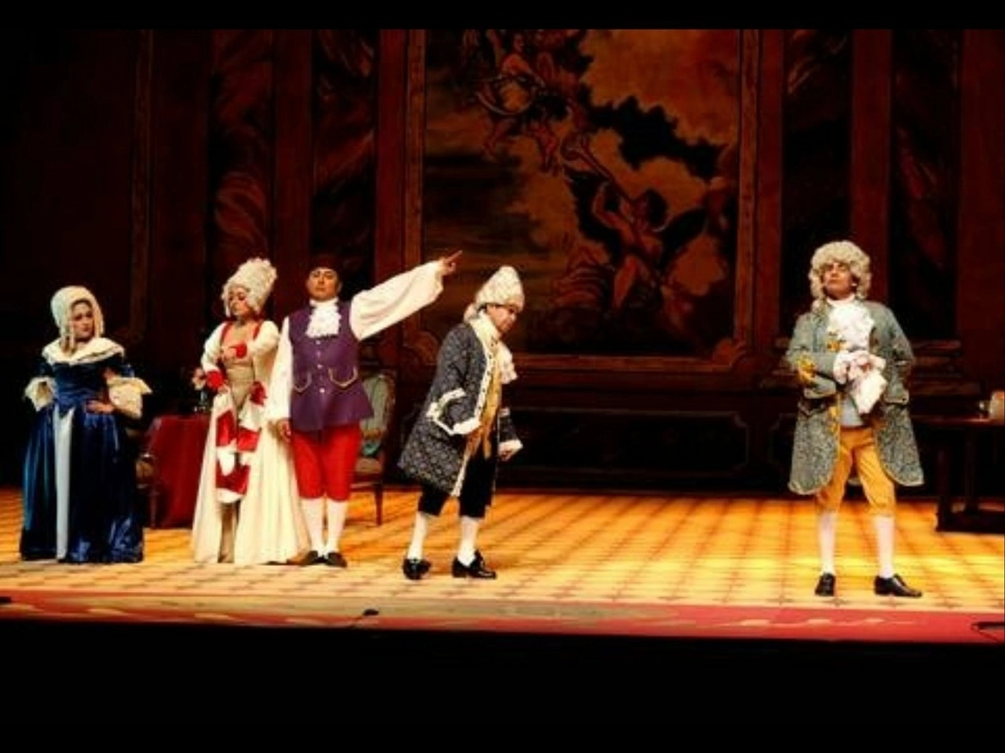 Una escena de "El empresario teatral". Foto cortesía de la producción
